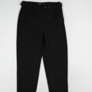 Missguided Straight Leg Pants Black 6
